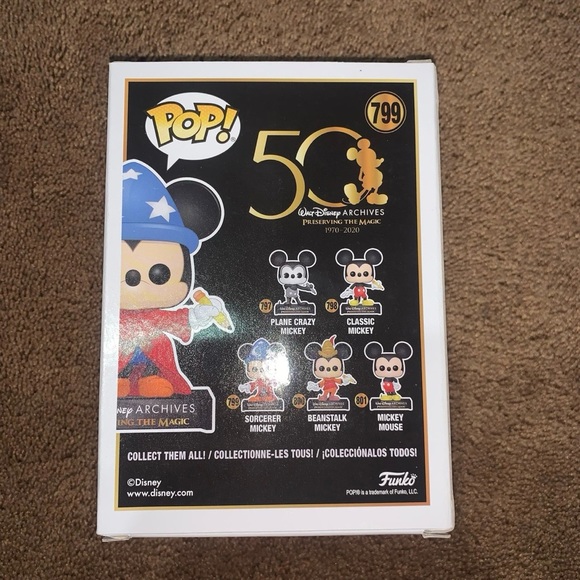 Sorcerer Mickey Funko Pop - Picture 5 of 6